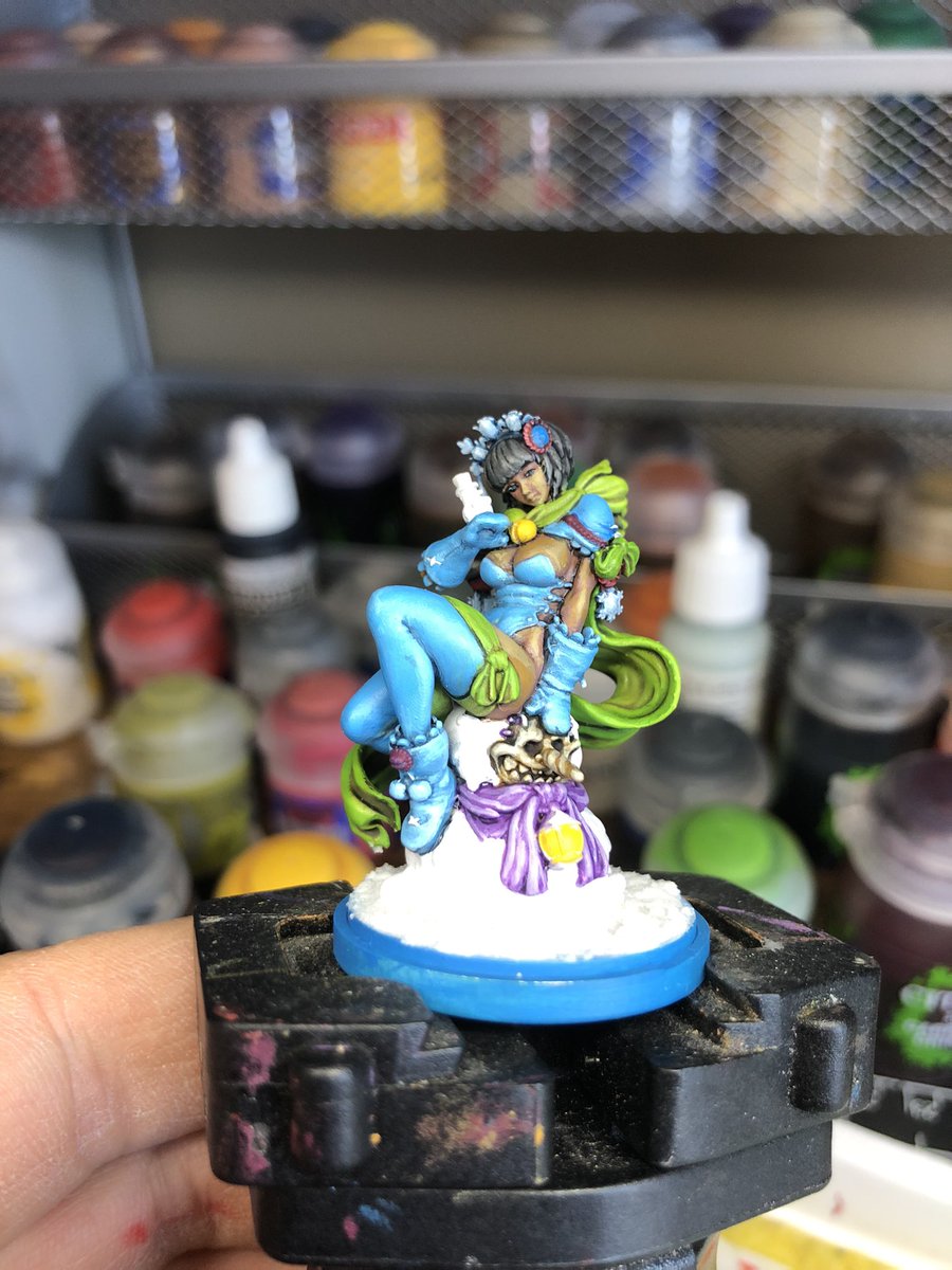 wingdhussarmini's tweet photo. wip #kingdomdeath pinup https://t.co/hQzL4piGhm