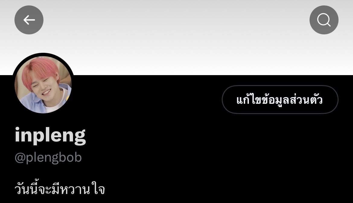 อินเพลง ย้ายไปแอคนิ้ @plengbob tweet media