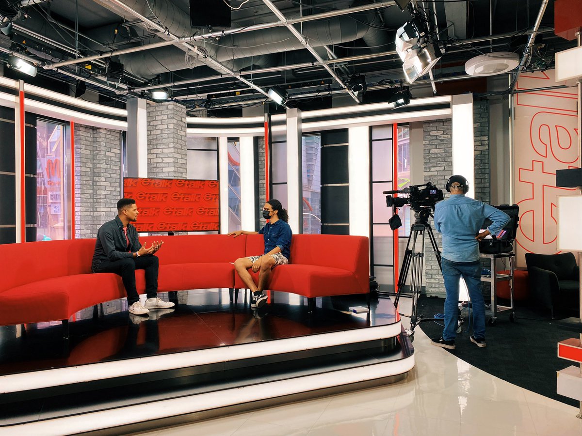 theandrewmeikle's tweet photo. Thank you @etalkCTV for having me on to talk about @TwoBrothers_Web ! #interview #instudiointerview #pridemonth https://t.co/9iYq8ZbaEi