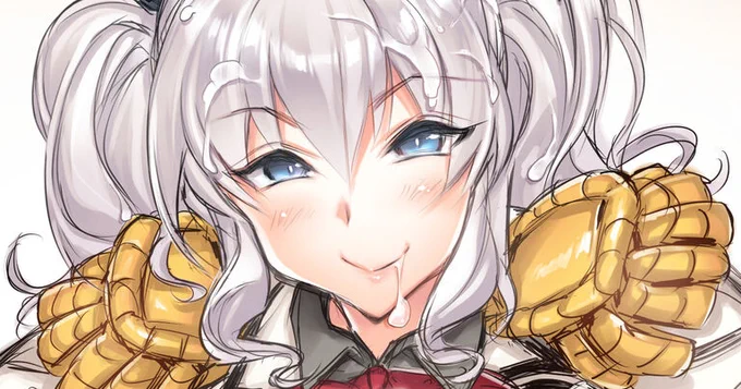 沢山のいいねRTありがとうございます('人`)最後はこんな↓ドスケベ表情しますのでご興味ございましたらご支援くださいませ!ピクシブ(と各支援サイトの全体更新)には事前差分?あります。宜しければ!( '▽`)ノ 