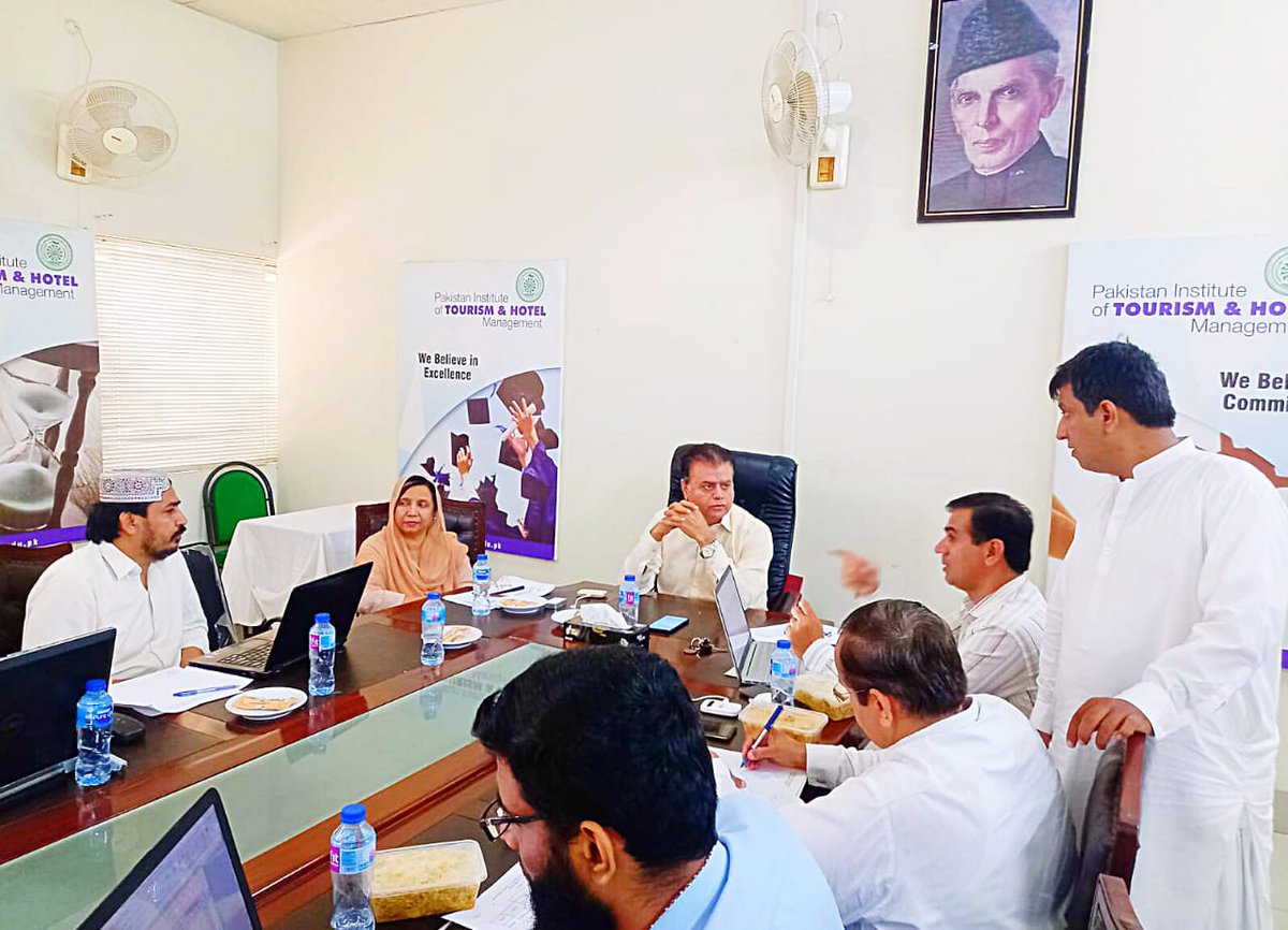 SELD_Sindh's tweet photo. Mr. Ghulam Akbar Laghari @AkbarLaghari5 SE&amp;LD, chaired a meeting today dated: 18th June, 2022 (Saturday) at 11-00 AM @ PITHM Karachi regarding updated current vacancy position and status of the recruitments of #SukkurIBA test #PSTs &amp; #JESTs of Karachi Region. https://t.co/aSFhW7mVDK