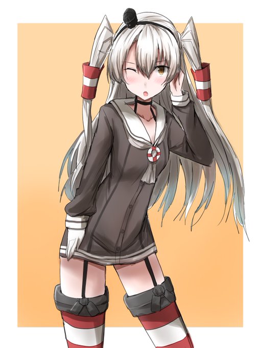 天津風ちゃん。 