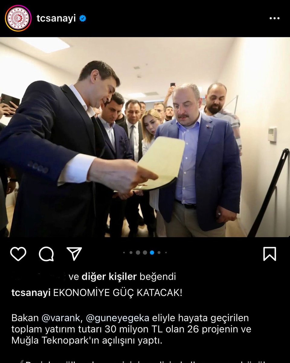 Sayın Bakanımız. Muğla teknopark ofislerimizde projelerimizi dinledi. Kendisine teşekkürlerimizi sunarız.