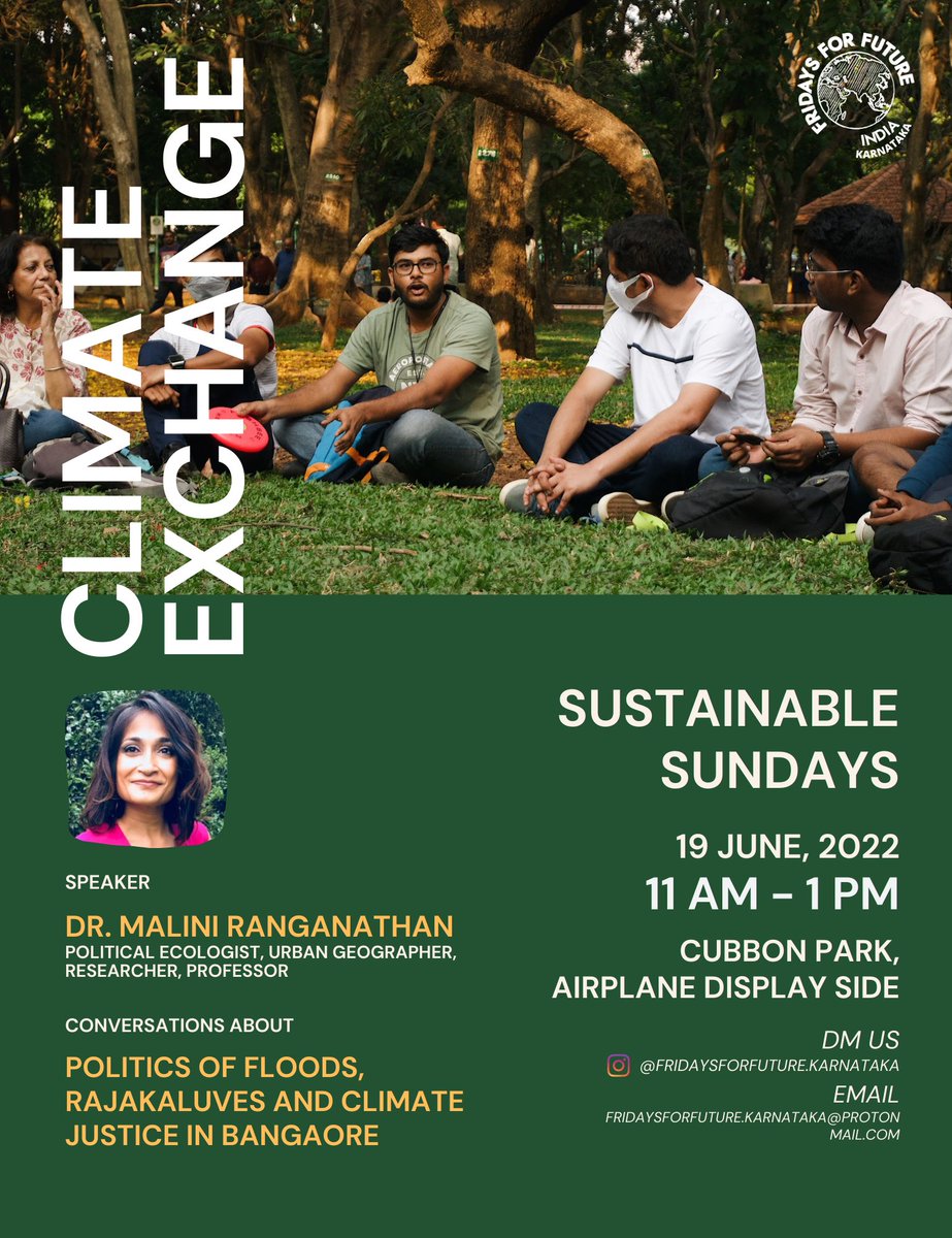 BANGALOREEE!!! SO EXCITED TO PRESENT TO YOU, SUSTAINABLE SUNDAYS: A SERIES OF BIMONTHLY EVENTS!! SO SEE YOU TOMORROW AT CUBBON PARK, FOR ITS FIRST EDITION.