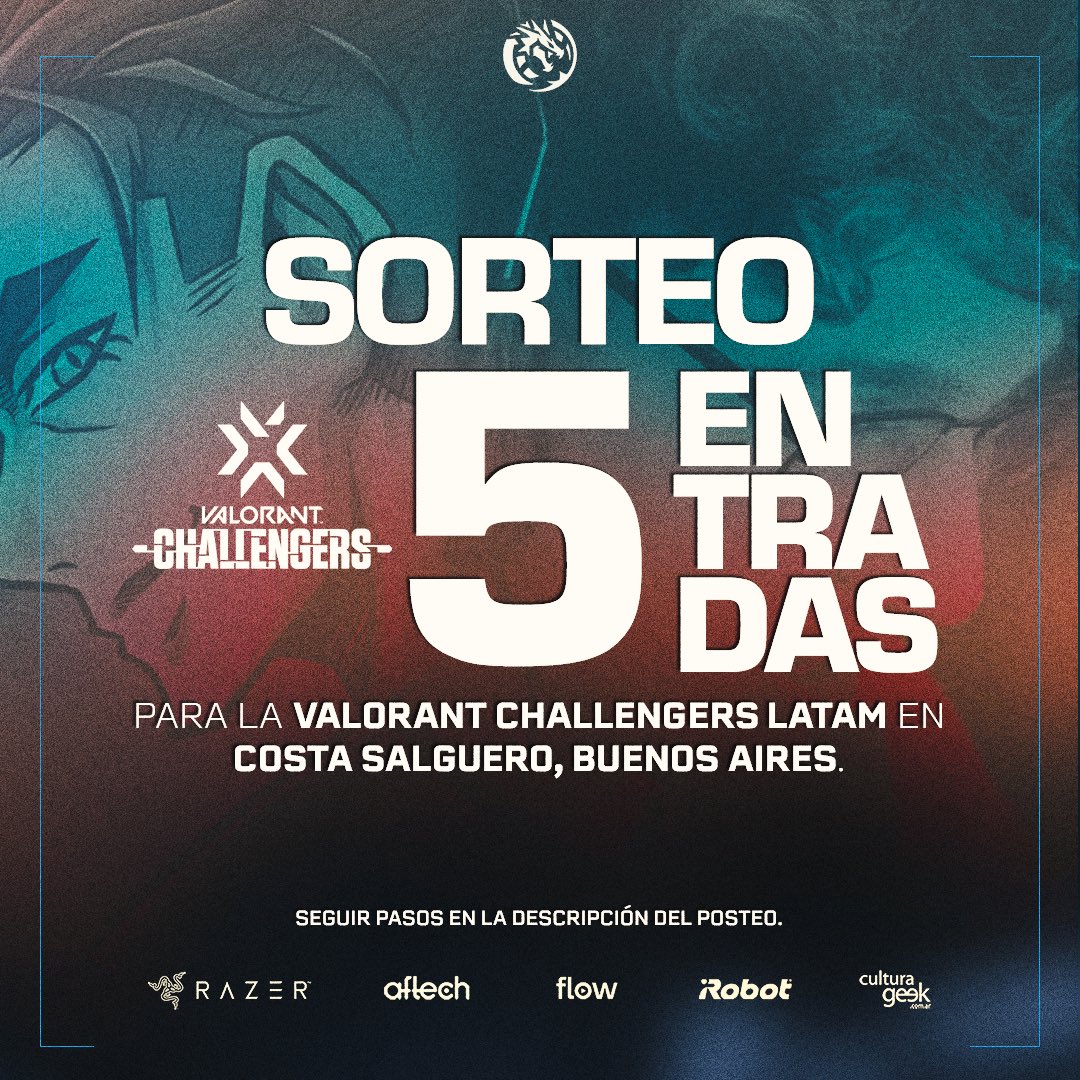 marianoniccolas's tweet photo. SORTEITO!

Hermanitos, @LeviatanGG me dio 5 entradas para la #VCTLatam para ustedes 🥺

Los requisitos para participar son:
-Seguir a @LeviatanGG 
-Etiquetar a 1 amigo
-RT a este tweet

El sorteo finaliza el 19/06 18hs, suerte papus ♥️ https://t.co/8oe15XRJiU