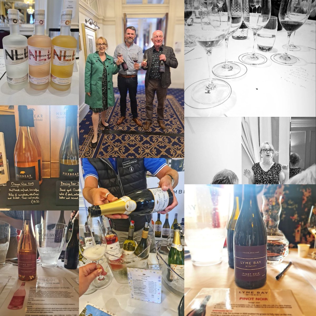 Lauren_Heath_PA's tweet photo. Fan-bloody-tastic afternoon thanks to @Wickhams_, showcasing #DevonWine  and #EnglishWine (&amp; some gin) for their extravaganza in @RougemontHotel #Exeter  Endless tastings, informative masterclasses, great to chat with producers. #EnglishWineWeek #ad #invited https://t.co/WS3V8CSTEP