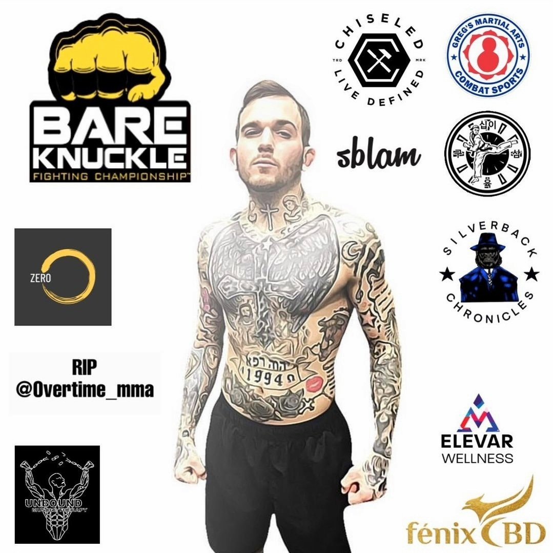 PrimeTimeClubMD's tweet photo. We are honored , privileged and PROUD to be sponsoring professional fighter Cary Caprio in his Bare Knuckle Fighting Championship debut 🔥✊🏾
Download the app to watch him face off against the #4 ranked fighter in the prelims !
Thank you for representing us 💯🙏🏾
#PTTKD https://t.co/neVhhxrpLG