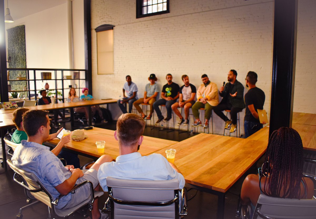 Just a few days ago, Tampa Bay DAO partnered with Brave Haus and Bloom on Franklin to host a panel highlighting the NFT and Creator economy in the Tampa Bay Area. 🧵