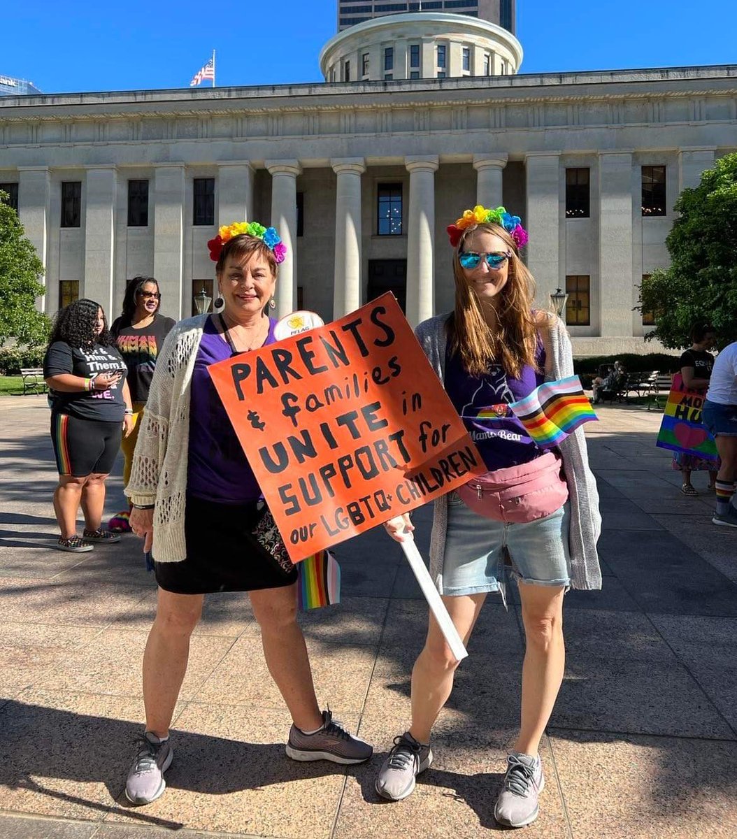 Happy Pride Columbus!! We remember the OG PFLAG Mom, Jeanne Manford. #leadwithlove #lovejennap #youmatter #pflagproud #pride  #pride365 #translivesmatter #loveislove 🙌🏻🌈🏳️‍⚧️