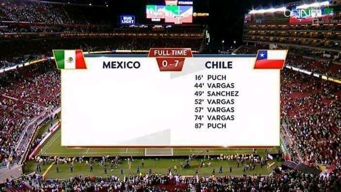 DespliegueFutCL's tweet photo. 18 de junio de 2016: El día que México respetó el distanciamiento social https://t.co/jCczQMJCAF