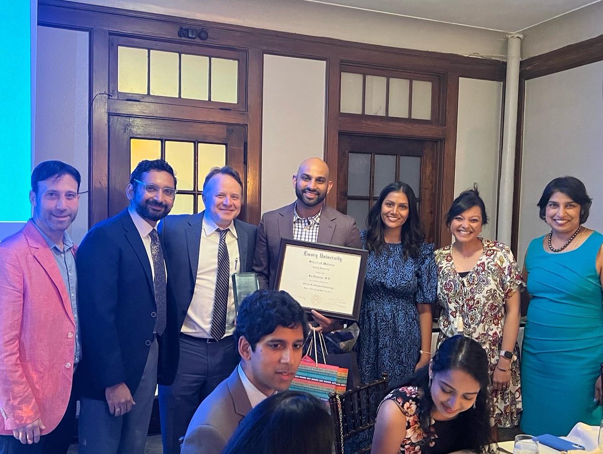 EmoryGastroHep's tweet photo. Congratulations to our beloved Class of 2022: Raj Dalsania (Advanced Endoscopy), Mey Narayanan (Transplant Hepatology), Chaitanya Allamneni @CAllamneni, Tina Hang @TinaPhamHang, &amp; Amneet Hans @amneethansmd (General GI)! 🥳
#AGAGraduationParty https://t.co/pJffF2VHb3