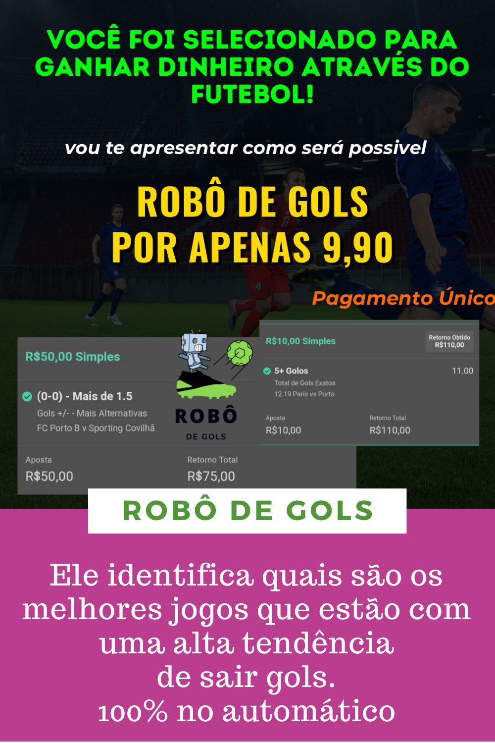 jogo do robô de aposta