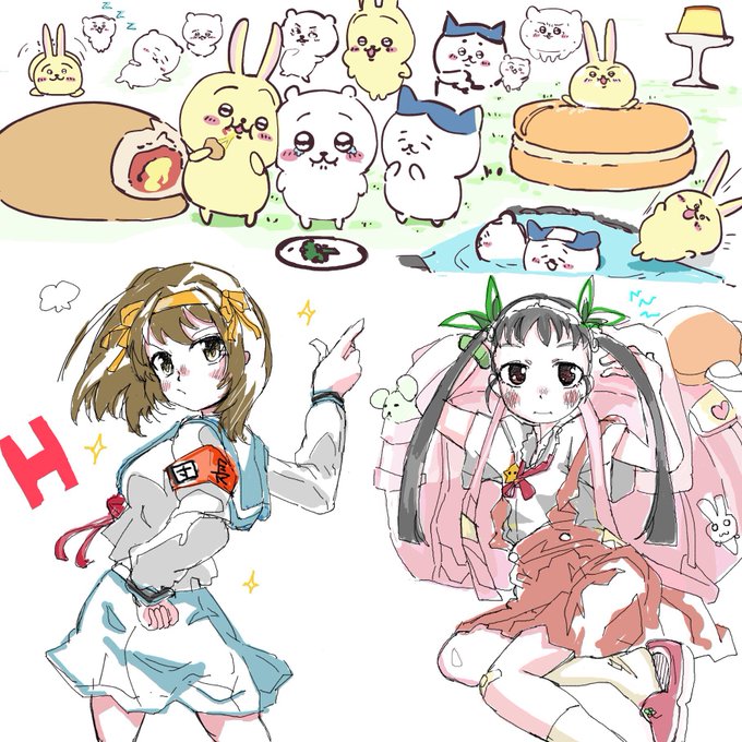 にたまごさんと絵チャ  
ポージングが可愛い 