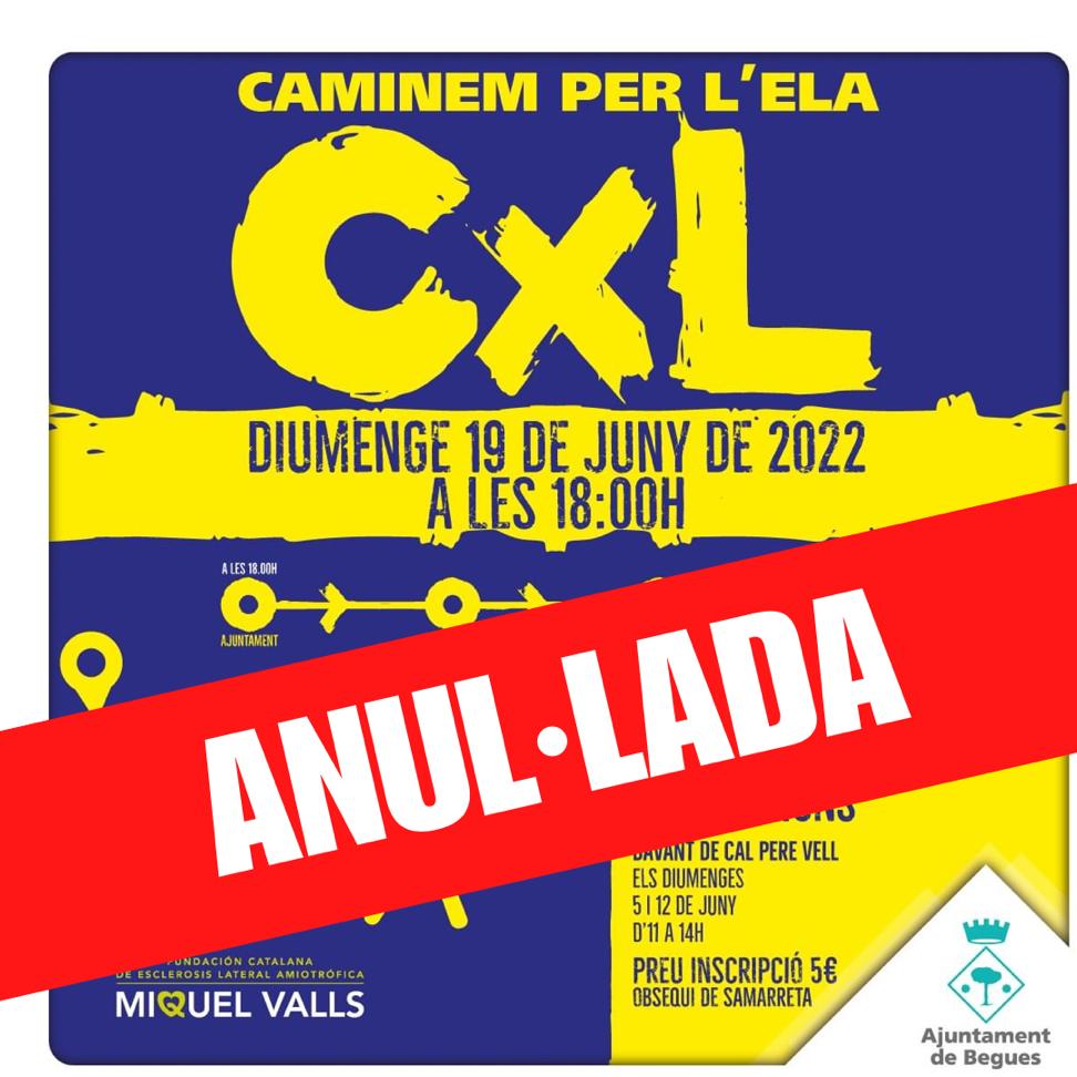 ajbegues's tweet photo. ⚠️ Anunciem l'anul·lació de la Caminada per l'ELA, prevista per diumenge a la tarda a #Begues.

Compartim la decisió del Parc del Garraf @xarxadeparcs d'anul·lar les activitats organitzades en el seu àmbit i la crida a evitar els accessos al parc. https://t.co/rCkPSTICyG