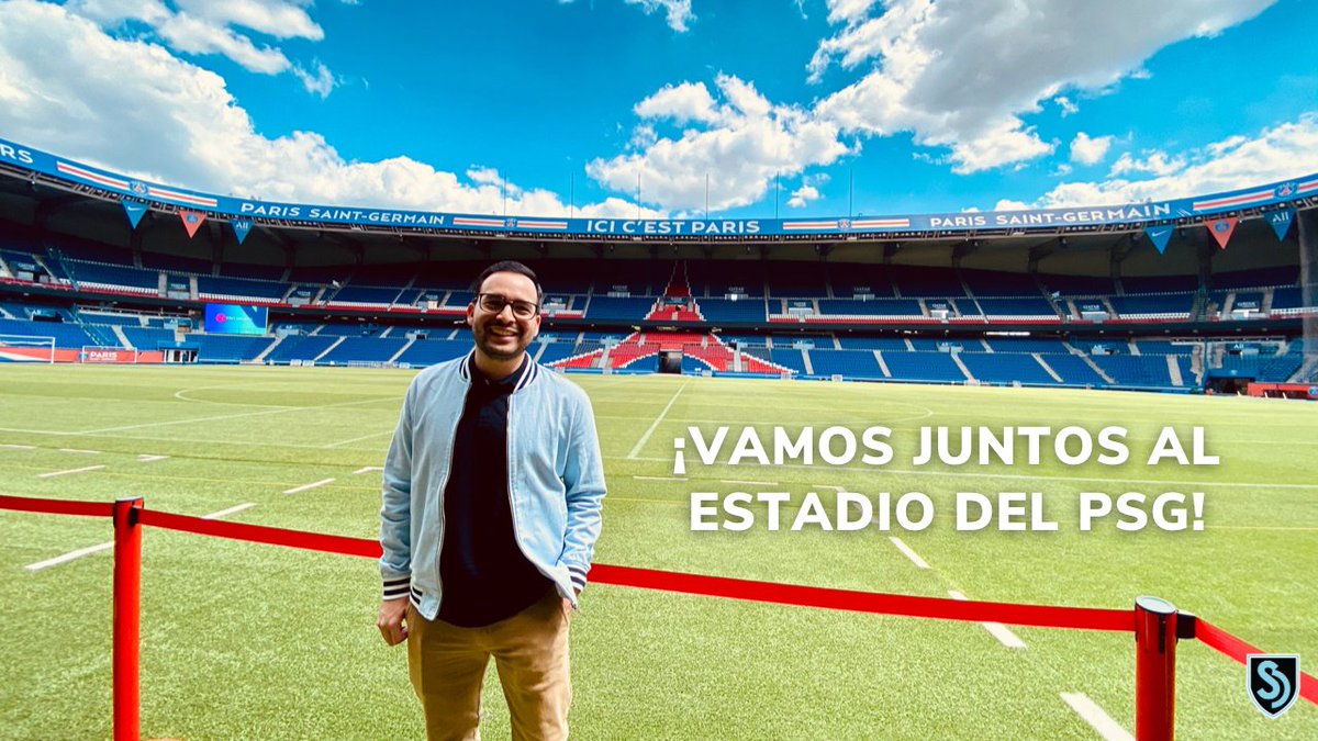 SebasDecker's tweet photo. NUEVO VIDEO EN YOUTUBE 🚨

HOY VAMOS AL QUINTO ESTADIO MÁS GRANDE DE LA @LIGUE1_ESP, LA CASA DE MBAPPÉ, MESSI Y NEYMAR 🙌🏼.

BIENVENIDOS AL HOGAR DEL @PSG_ESPANOL, EL PARC DES PRINCES 🇫🇷.

➡️ https://t.co/2Nsvuo9lIF https://t.co/kqU2oYXRUL