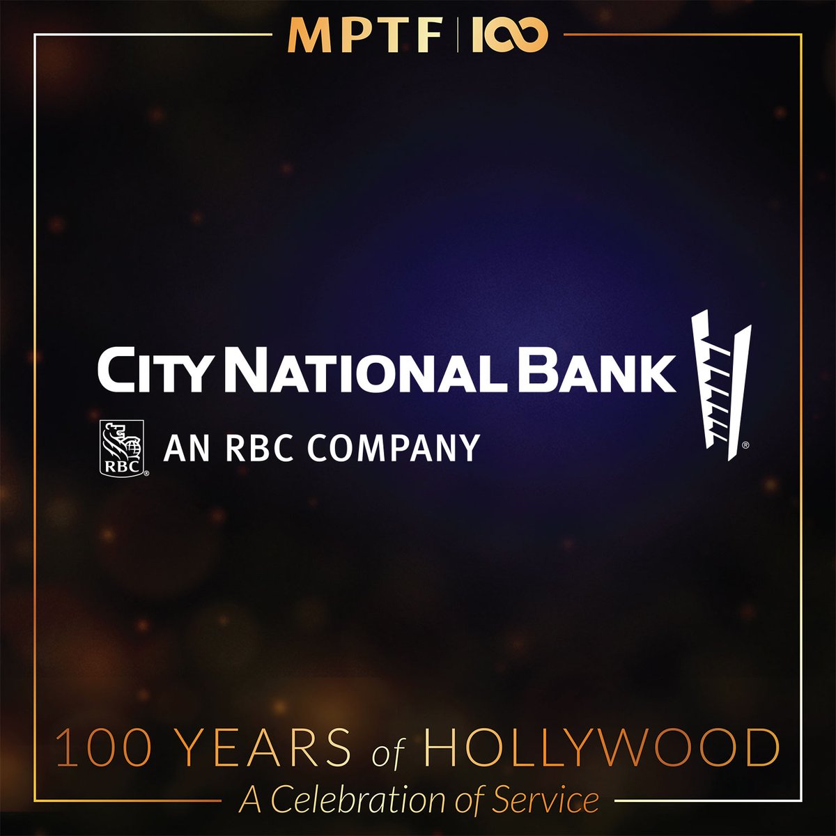 MPTF's tweet photo. We’re very grateful to have @CityNational as a Presenting Sponsor of our #MPTF100 event &amp; for bringing great MPTF history moments throughout the past week! Thank you for making this once-in-a-lifetime event possible. Find out more and get tickets at https://t.co/haeqbl8XMA. https://t.co/pQ757ViGPN