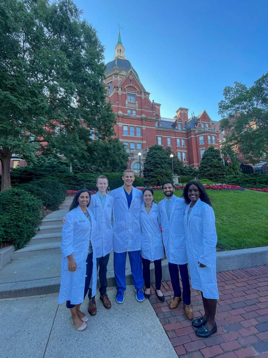PGY1 -&gt; PGY2. If you come to <a href="/HopkinsMedicine/">Johns Hopkins Medicine</a> with an orthopaedic injury, you’ll be seeing one of us, ready to serve! <a href="/HopkinsOrtho/">Johns Hopkins Orthopaedics</a> <a href="/hscjohnshopkins/">hopkinshousestaff</a> <a href="/orthomentor1/">orthomentor</a> #orthotwitter