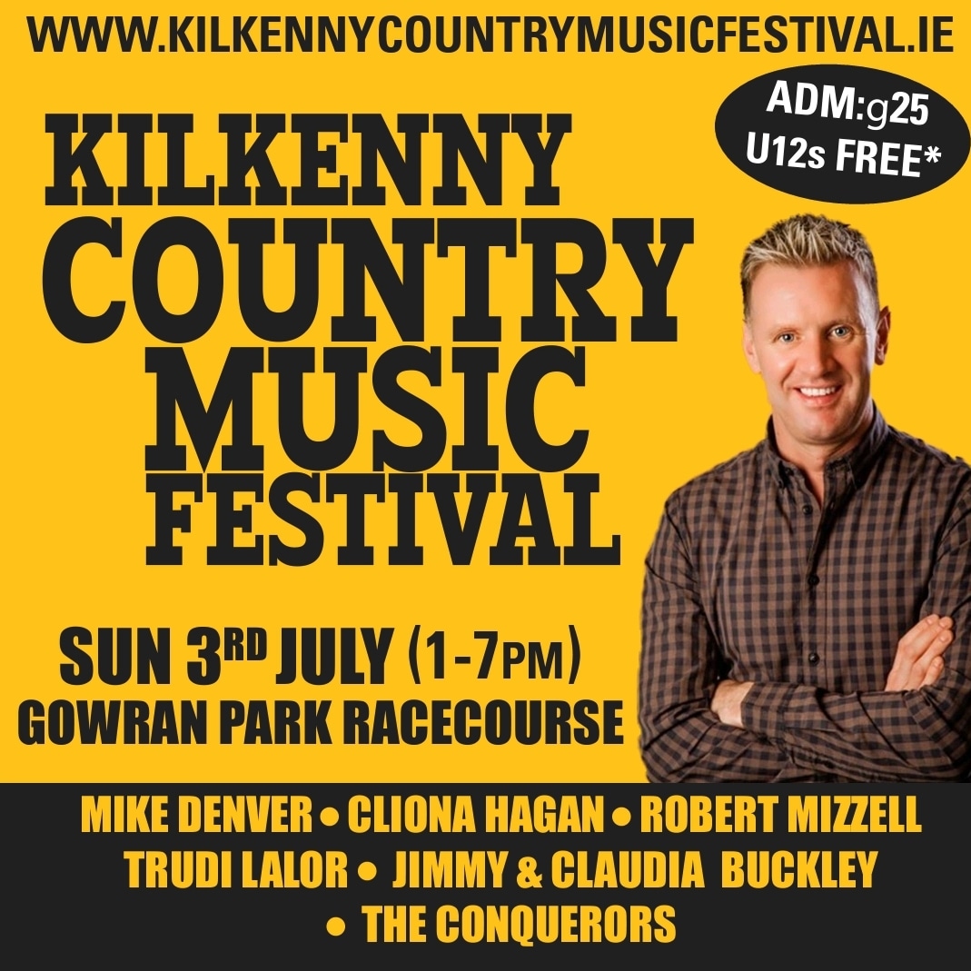 KKCountryMusic's tweet photo. 2 weeks to the big day!!!
Have You Got Your Tickets Yet?
Tickets for Kilkenny Country Music Festival are on sale in Hennessys Shop - Gowran,
 Gowran Pharmacy &amp;
 Porter's,  High St,  Kilkenny &amp; Rollercoaster  Kieran St. Kilkenny https://t.co/Vcde3favIk