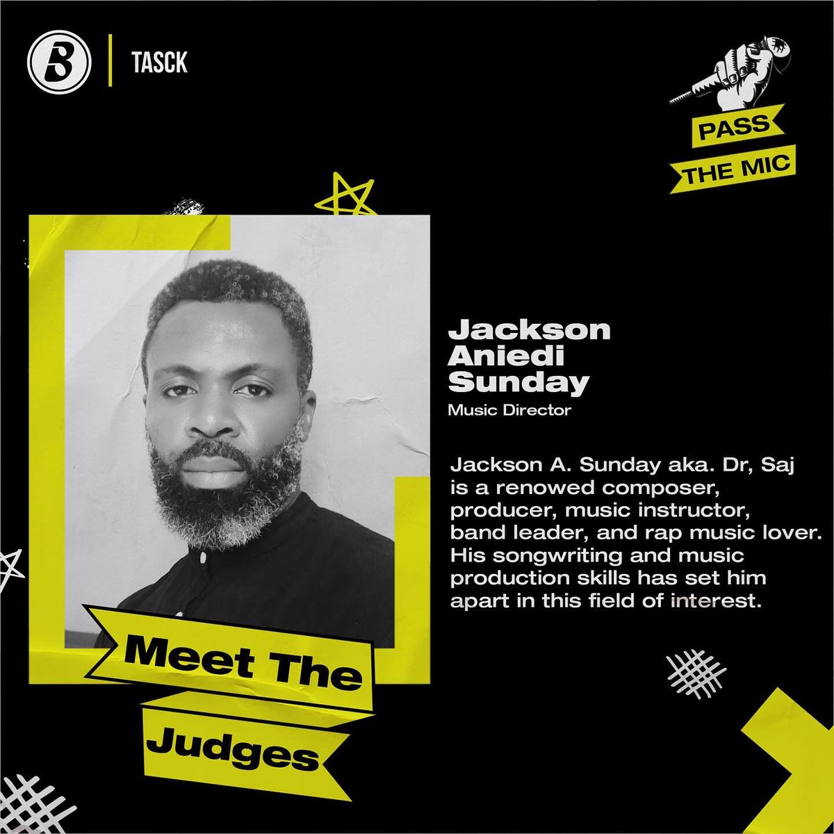 BoomplayNigeria's tweet photo. The #BoomplayPassTheMic Phase 1 Judges! 🤩

Watch this space for what comes next! ⏳

#Boomplay #PassTheMic https://t.co/zLqa895fzn