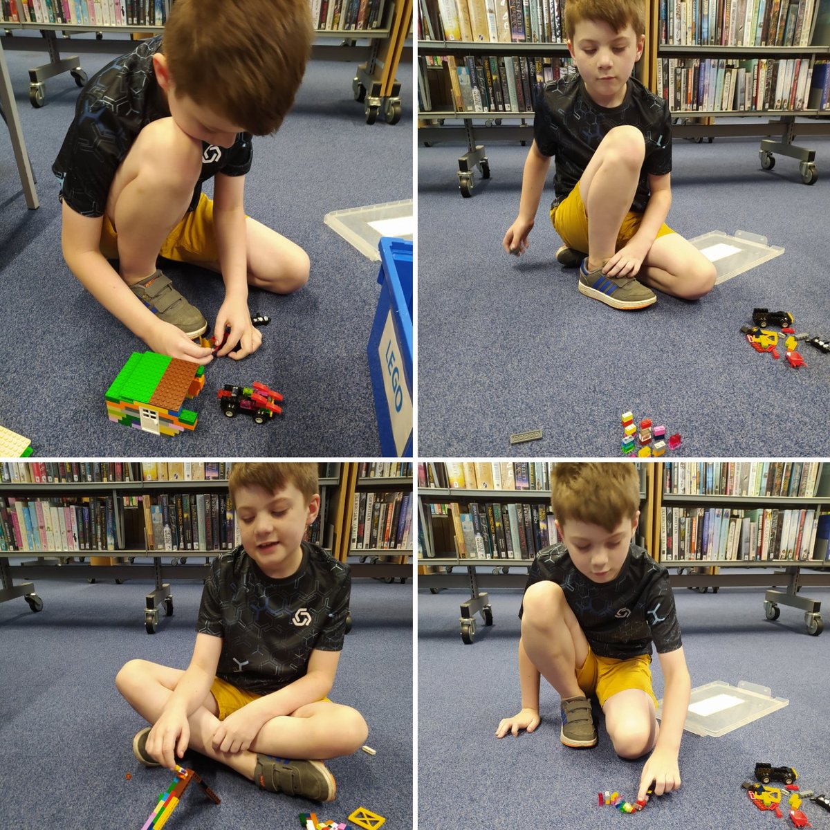 Gem_mem83's tweet photo. Just Mrs Memmott and Josh again this week at Cudworth Library Lego club. Be lovely if some of @TeamButterflyY1 @TeamSquirrels1  come and join the fun on Saturday morning 10 o'clock until 11. @TeamCherryDale https://t.co/AzEVtvarQW