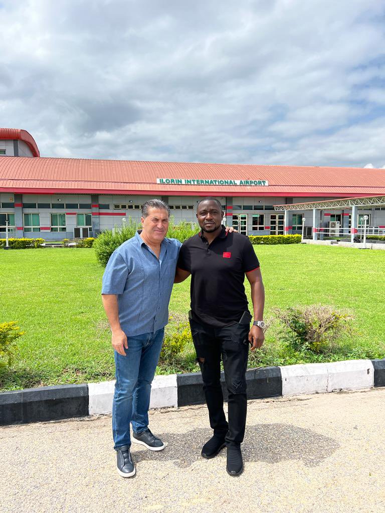 JosePeseiro's tweet photo. Just arrived at Ilorin International Airport to watch Kwara vs Sunshine Stars tomorrow afternoon! 🇳🇬
@NGSuperEagles 
#SoarSuperEagles https://t.co/H9gl2Hka0o
