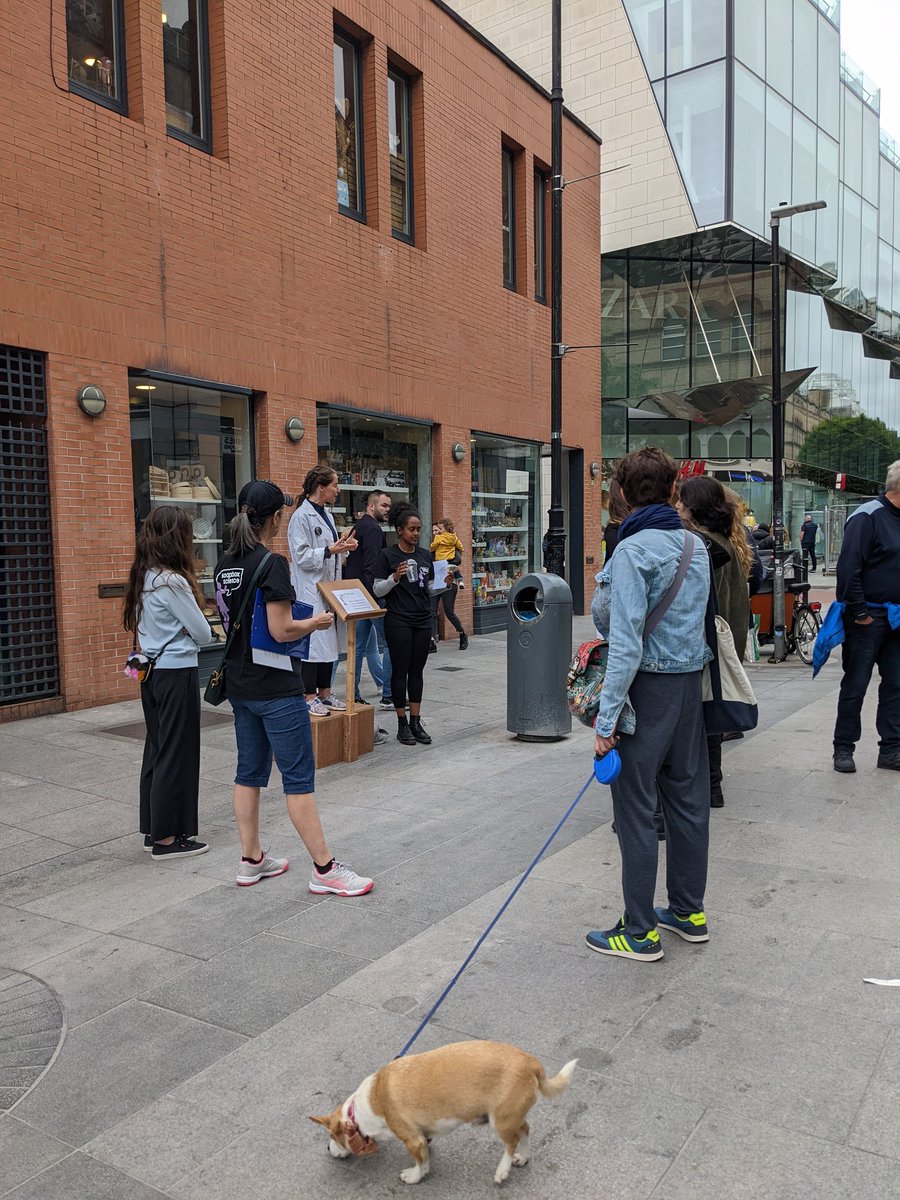Soapbox Science Ireland (@soapboxsciirl) on Twitter photo How to create bioplastics? <a href="/SorchaSd/">Sorcha Daly</a> is explaining this today and I think even the dog is listening to her!! How to create bioplastics? <a href="/SorchaSd/">Sorcha Daly</a> is explaining this today and I think even the dog is listening to her!!