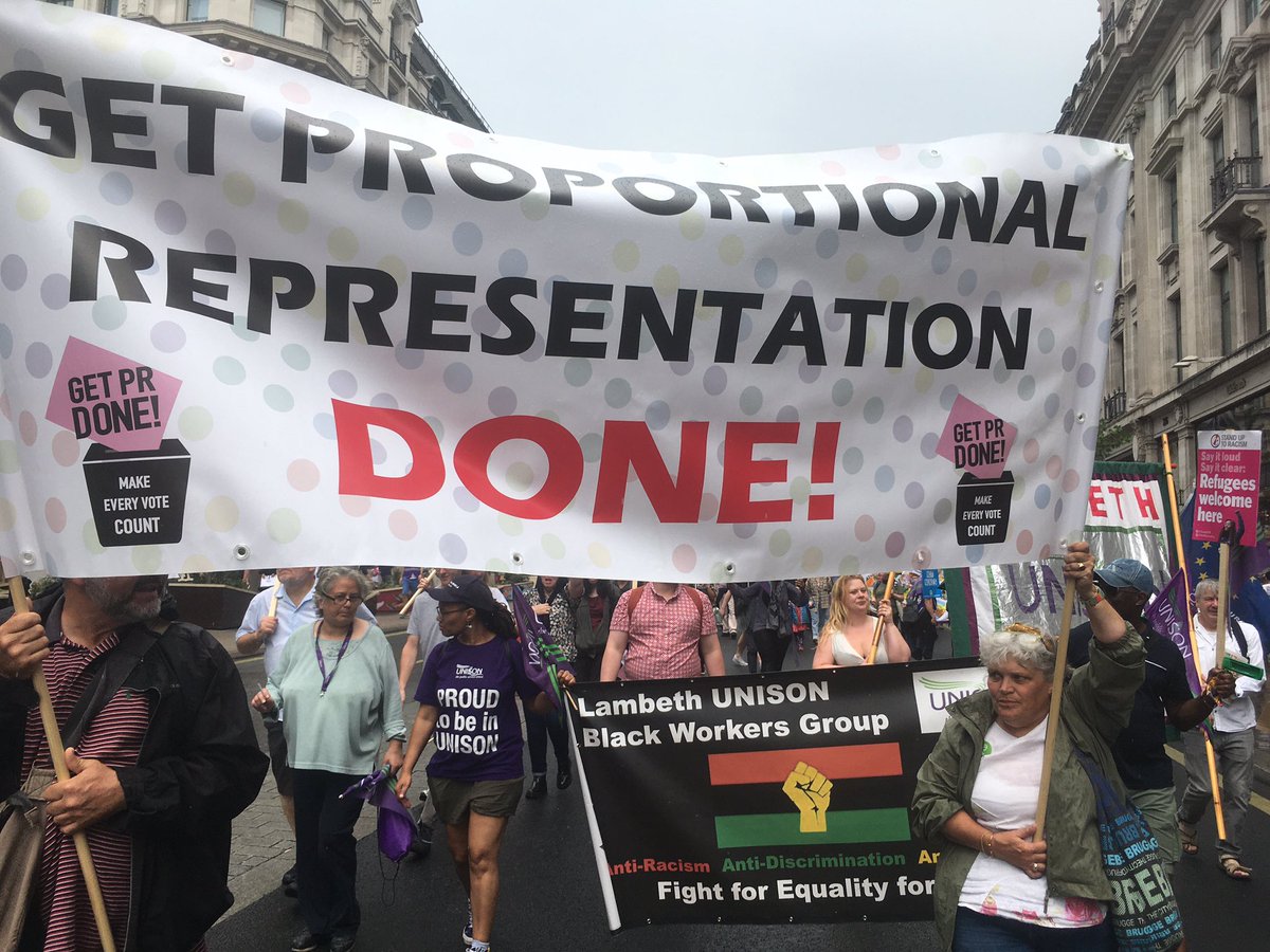 getprdone's tweet photo. Get PR Done at the We Demand Better Rally in London.
We Demand A Better Voting System
#GetPRDone
#WeDemandBetter https://t.co/S68dGm7GqG