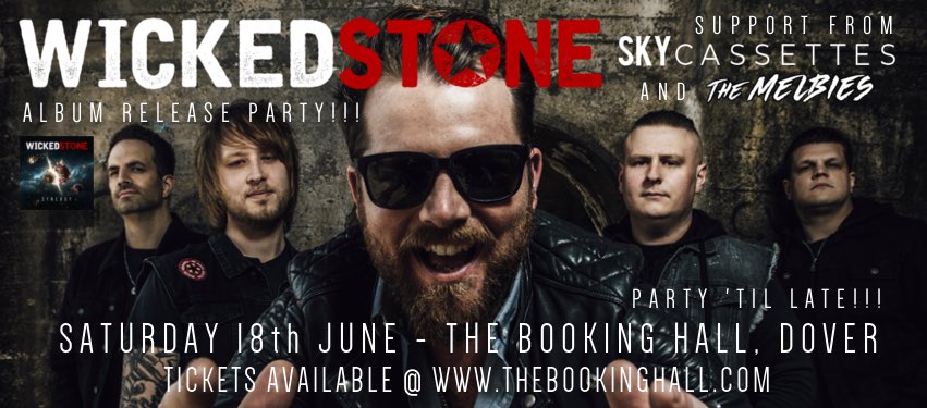 💥💥TONIGHT💥💥
🥳ALBUM RELEASE PARTY🥳
   The Booking Hall, Dover

Support from SKY CASSETTES and The Melbies

‼️Doors open at 7PM‼️

thebookinghall.com/events/961dbcc…