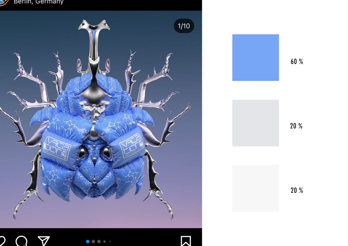 rebelsbynight's tweet photo. Color Palette Research.

The collection is composed of unique color palettes to maximize each Rebel's visual harmony. Colors within their respective palettes are designed to sublime each other and the whole. https://t.co/xITcml4pAr