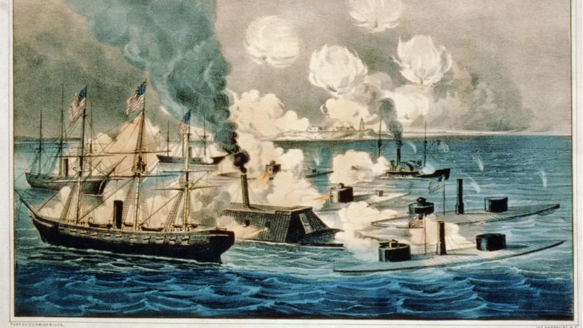 #CivilWar #USCivilWar #OTD #USNavy: 'Damn the torpedoes! Full speed ahead!' August 5, 1864, Battle of Mobile Bay: US Civil War’s greatest naval battle. 22 warships, 7,000 men, fortifications, and 90 shore cannons. USS Tecumseh sunk! CSS Tennessee captured!