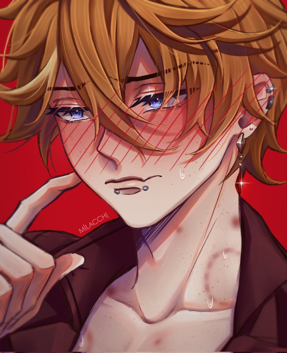 Miclad97's tweet photo. I am speechless and honored at all those new follows 🥺💕

Have some more flustered and blushy Childe as thank you 🙏🏻

#childe #原神 #tartaglia https://t.co/8uxGWrqenG