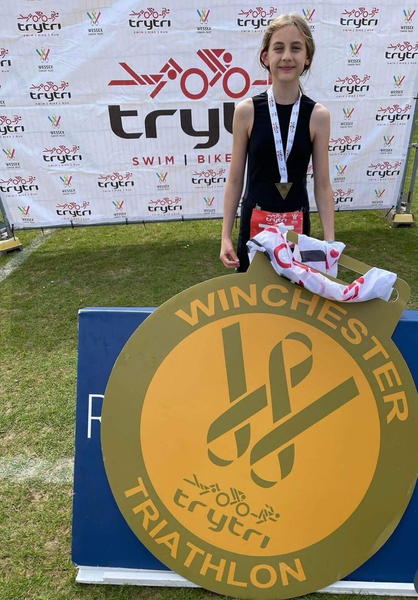 Meet 10-year-old Lottie Denman, who takes part in the Henley Kids Triathlon to raise money for <a href="/ChestnutSussex/">Chestnut Tree House</a>, in memory of her stillborn brother 💙

Lottie is also a regular at the #WinchesterTriathlon - We wish her the best of luck on July 9th 🙌 bit.ly/3t86zVz