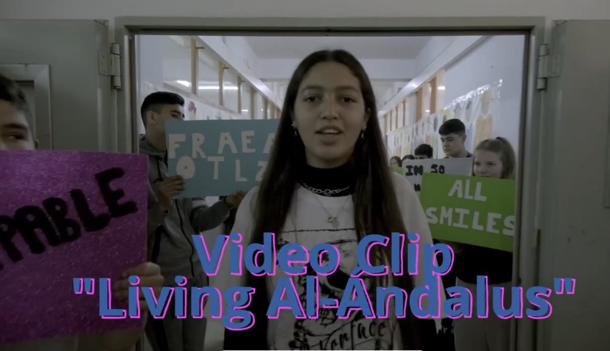 auladcine's tweet photo. Vídeo Evidencia del curso por el #IesAlAndalus @iesalandalusorg de Almería. Un maravilloso ejemplo de cómo trabajar tanto @auladcine como el vídeo resumen.
#VideoEvidenciasAulaDCine #EvidenciasAulaDcine #AlfabetizacionAudiovisual
https://t.co/L16UKEz8CY https://t.co/4ebOoBoN3N