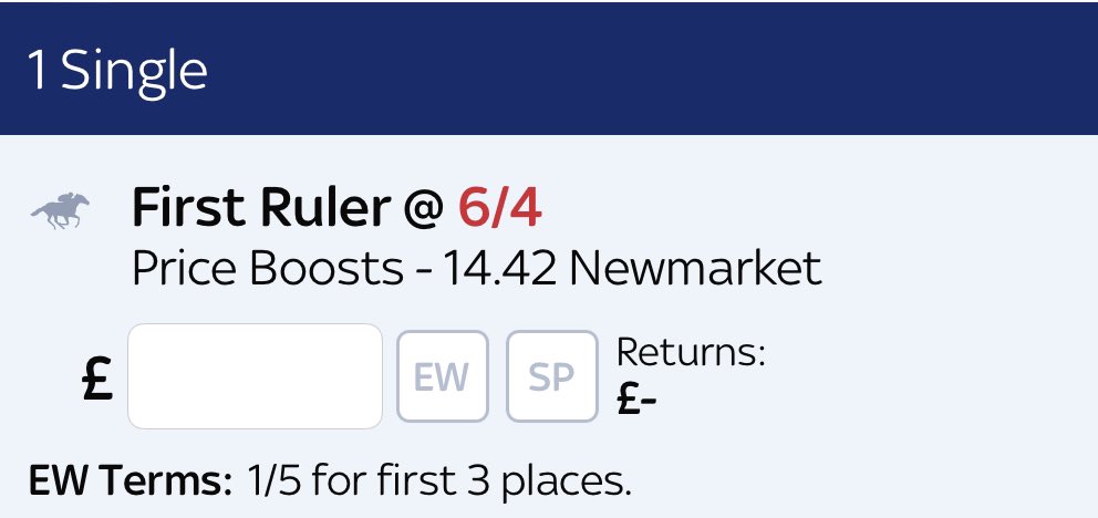 _TimeForTips's tweet photo. 🐎! Nap Of The Day !🐎

      🔥————6/4————🔥
📍———-FIRST RULER ———📍

- First Ruler was a winner by 1.5 lengths back at Doncaster and the penalty rise should be eased off to be able to grab a first back to back! 
#NAP https://t.co/2bsQcF0tBs