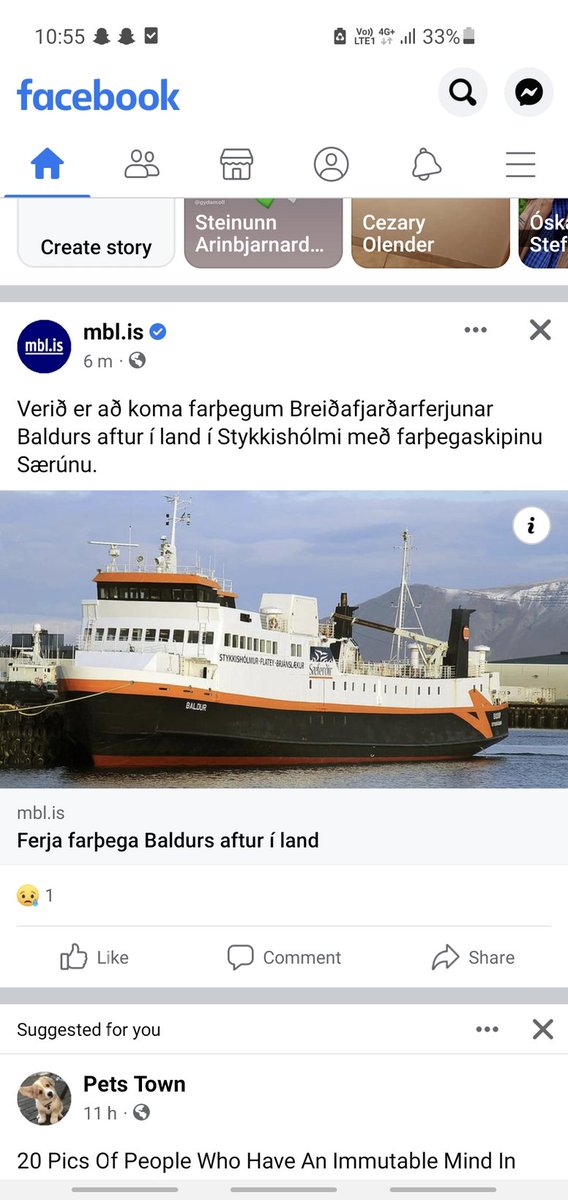 EgleSip's tweet photo. Aldrei hefði ég haldið að dagurinn færi svona en ég fæ þó að tana a skipsdekki  dgaarnor hafa verið verri 🤷🏼‍♀️ https://t.co/RyCkSPpEKH