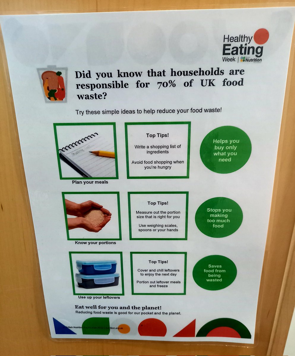 NXTSTGNUTRITION's tweet photo. Had a fantastic HEALTHY EATING WEEK! @NutritionOrgUK #HEW22 💧🍏🗑🥪🥩 https://t.co/ru7VZ4RGIN