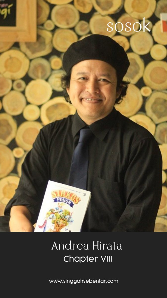yoksinggah's tweet photo. Andrea Hirata, siapakah dia?

#sosok #andreahirata https://t.co/JHusRLkpXc