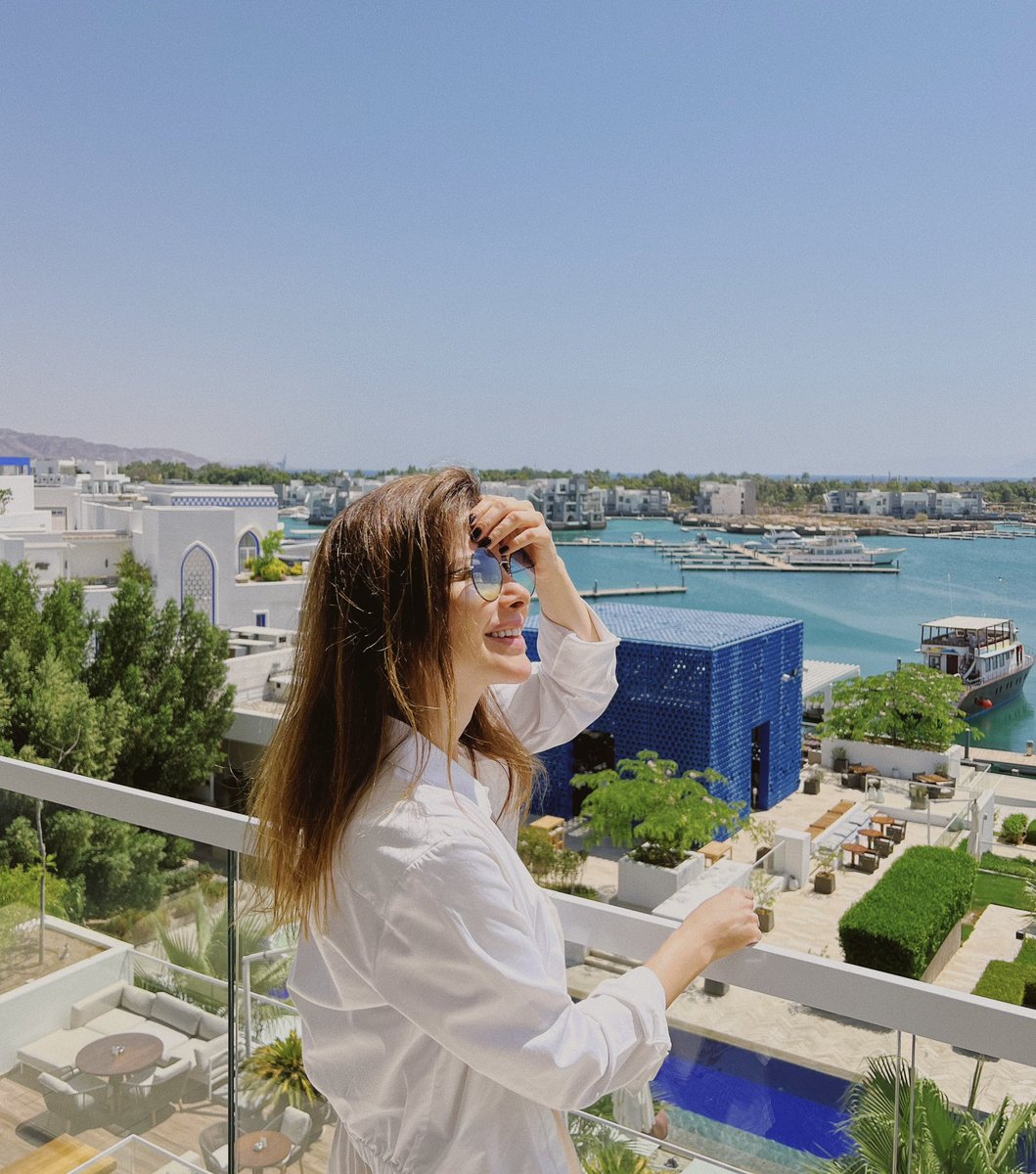 Beautiful day here in #Jordan! 
Enjoying the ☀️ before tonight’s 🌪🤩
#AylaMusicFestival #NancyAjram <a href="/AylaOasis/">Ayla Oasis</a>