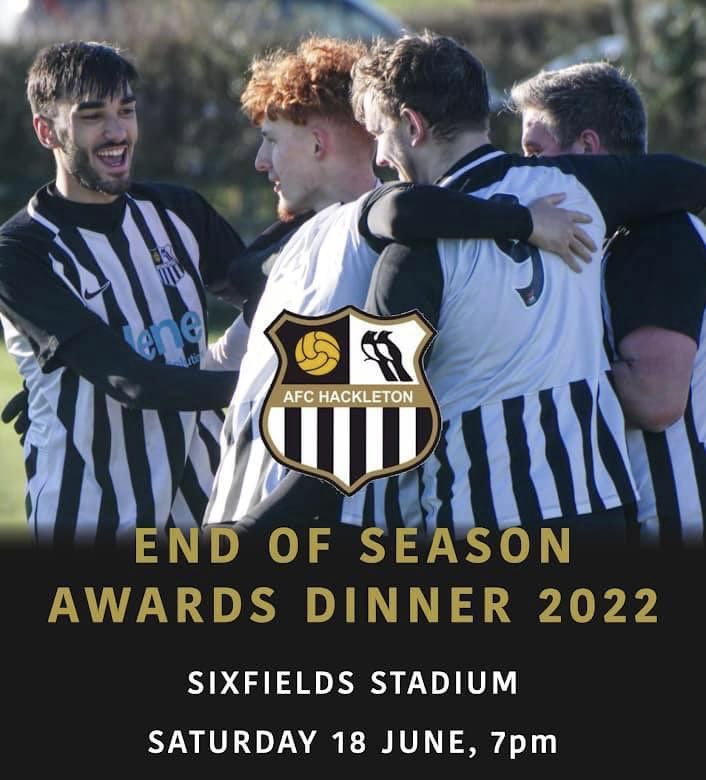 afchackleton_'s tweet image. We are looking forward to celebrating the 2021/22 season with our End of Season Dinner, taking place at Sixfields Stadium from 7pm this evening. 

Keep an eye on our Twitter from 7pm to see which players take home the awards this year! 🖤🤍