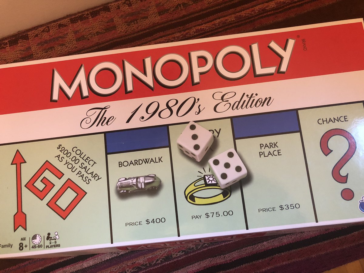 DaisyFetch's tweet photo. We paid $30 for Monopoly.

Let’s say the Monopoly money itself is worth about $10.

Since every game comes with $20,580, that makes the conversion:

$1 (Monopoly) = 0.05 cents in $USD

So it’s all costing ya, even if you’re just playing with Monopoly money https://t.co/SjzZVJPD48