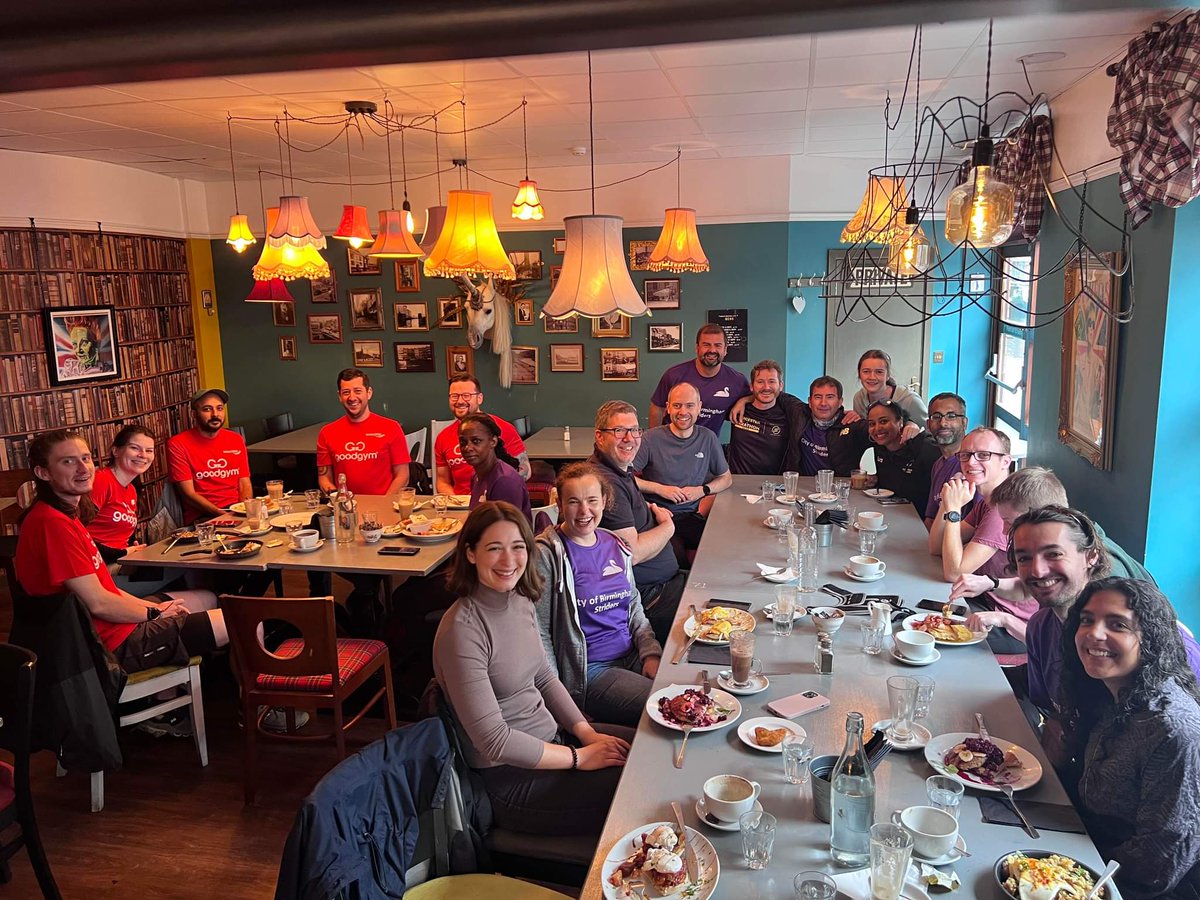 cobsrc1's tweet photo. Great work from @UnitedBy2022  partners, COBS and @GoodGymBirming working together to coordinate a Edgbaston Parkrun this morning! 

Our efforts were celebrated with an amazing brunch afterwards at @JuJusCafe1!

#parkrun #runningcommunity #UnitedByB2022 https://t.co/HES61LNlaL