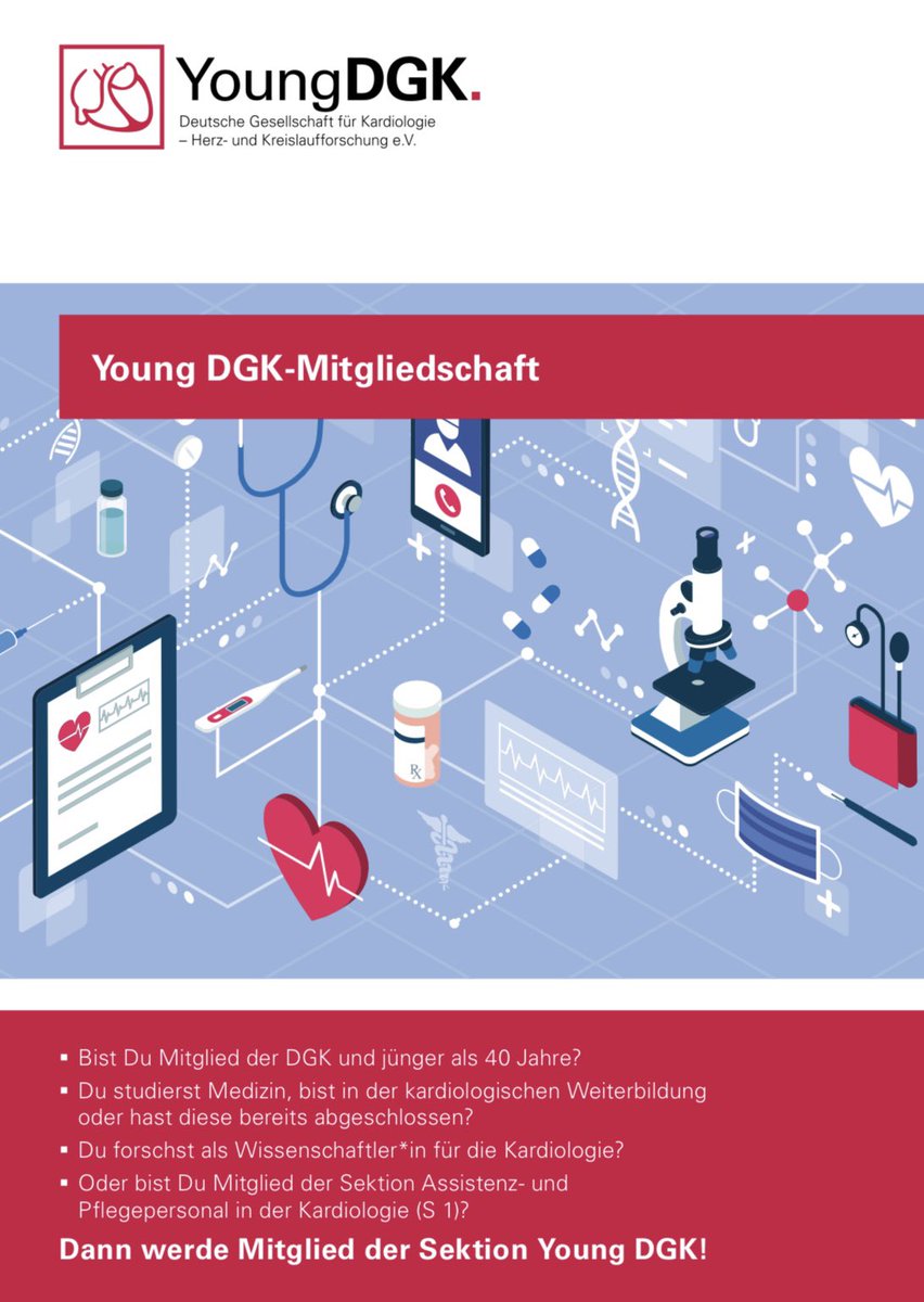 YoungDgk's tweet photo. Du begeisterst Dich für kardiologische Themen? 
Du willst Dich fortbilden &amp; ein (inter-) nationales Netzwerk aufbauen? 
Du willst unsere Kursformate &amp; unsere Beiträge für die #DGKJahrestagung und die #DGKHerztage mitgestalten?

Wir freuen uns auf Dich in der Young DGK!
1/ https://t.co/NSdgfxR0Ho