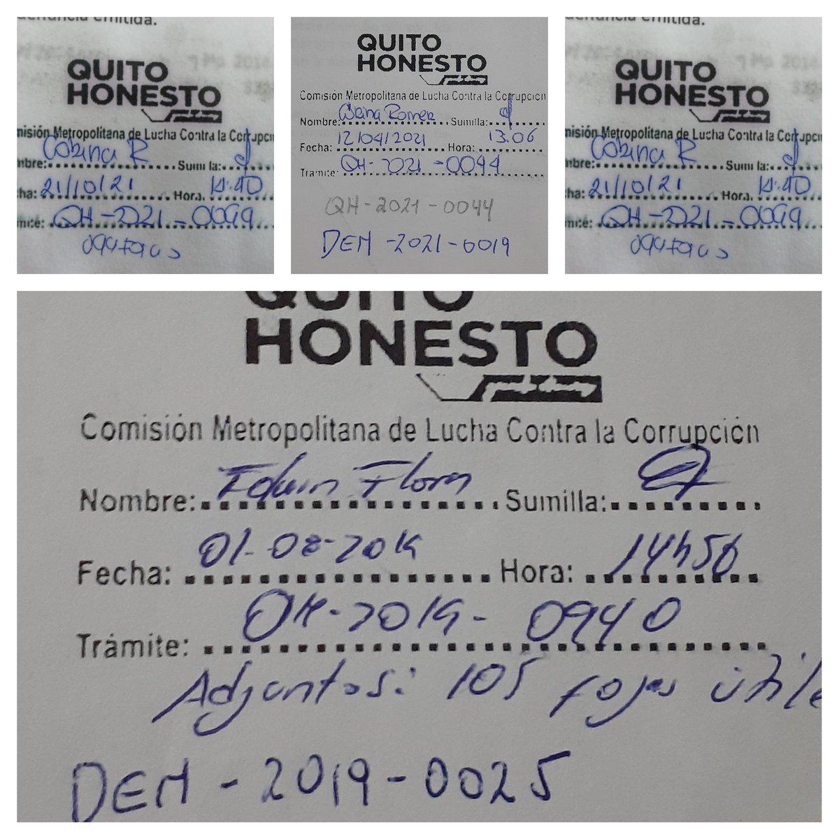 PalMeja3's tweet photo. @LaRadioAsamblea El dinero de Quito es malgastado en @quitohonesto que no tienen competencias ni atribuciones para atender las varias denuncias por posible corrupción en @MunicipioQuito 
BIENES USO PÚBLICO desaparecen en el norte de Quito
#AfectadosAZLaDelicia
Hasta cuando alcalde @santiguarderas https://t.co/VaX8QAsxQQ