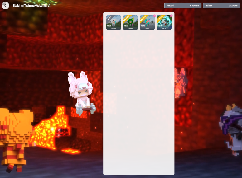 KVvverse's tweet photo. ⚒️🐯KemonoFi beta test🐰⚒️

New samples of KemonoFi🐮💎⚔️🔥

Closed Beta test of staking will come soon🐭 
more info. on Discord💎

#NFTworld #kemonoverse https://t.co/PIc9PIwrUy