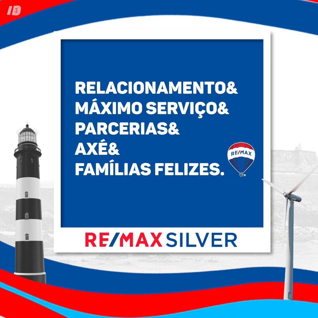 REMAXSILVER's tweet photo. Muito mais do que vender imóveis, a RE/MAX representa compromisso com nossos Agentes, clientes e parceiros, sempre com o MÁXIMO para atingir cada objetivo. #SomosREMAX 🎈
.
.
#REMAX #REMAXSilverBahia #AgenteREMAX #CreciBA
#SalvadorBA #GuanambiBA #bahia https://t.co/7C55mugExz