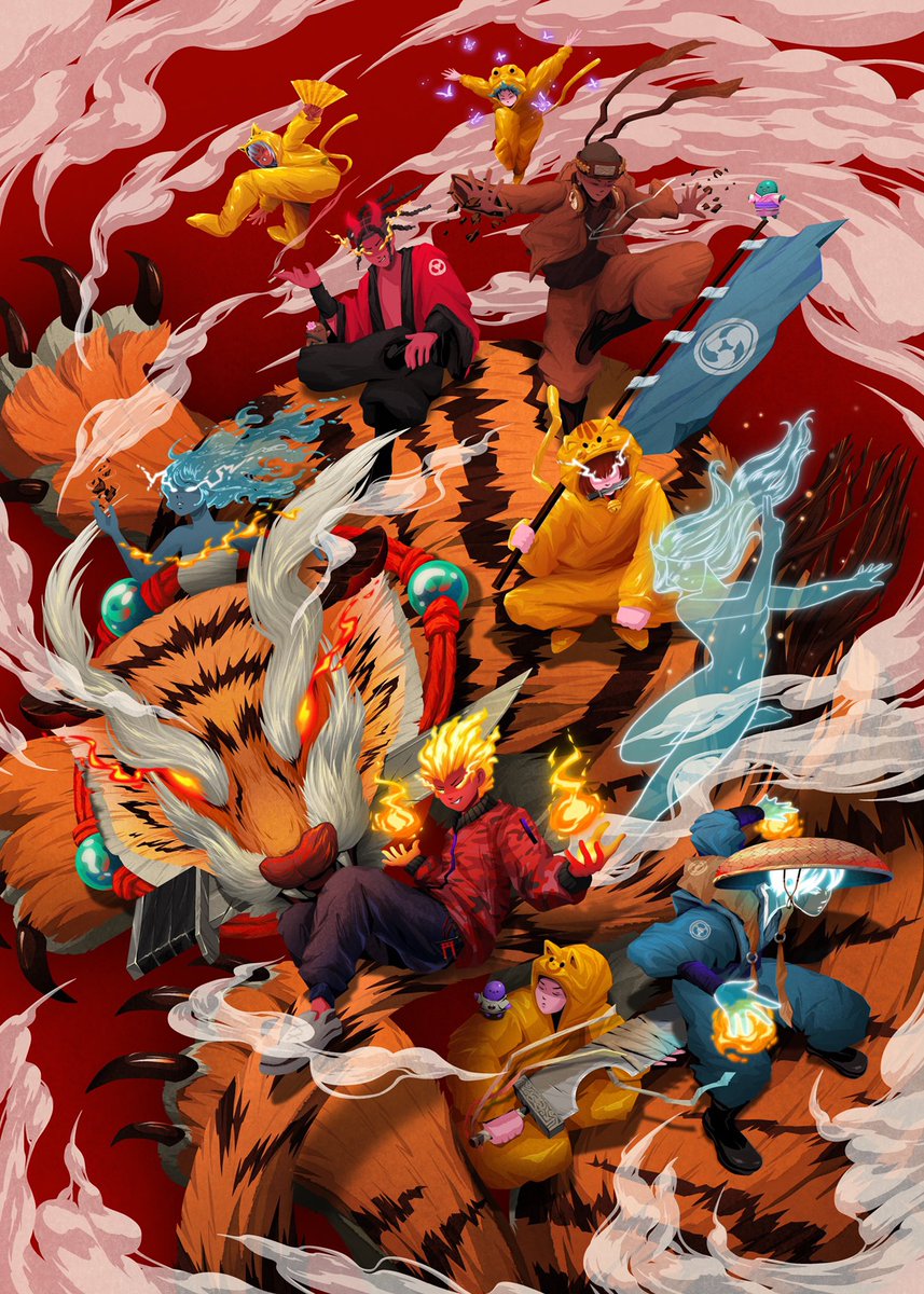 ┗━━━━━━━━━━━━┛
  ╚═══════════╝
    │┌────────┐│
    ││Represent the ⛩ ││
    ││   Protect the  ⛩  ││
    ┢┪    We are the ⛩   ┢┪

“Azuki Tiger🐯”
My entry for #DingAzuki contest!
Thanks <a href="/dingalingts/">dingaling</a>

<a href="/AzukiOfficial/">Azuki</a> 
#AzukiArt