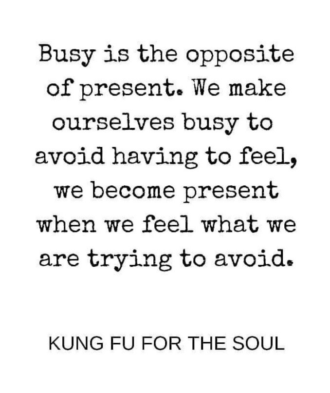 sedriknewbern's tweet photo. Are you busy being busy just to avoid having to feel?
#busy #unconditionalforgiveness https://t.co/3K4qhful6F