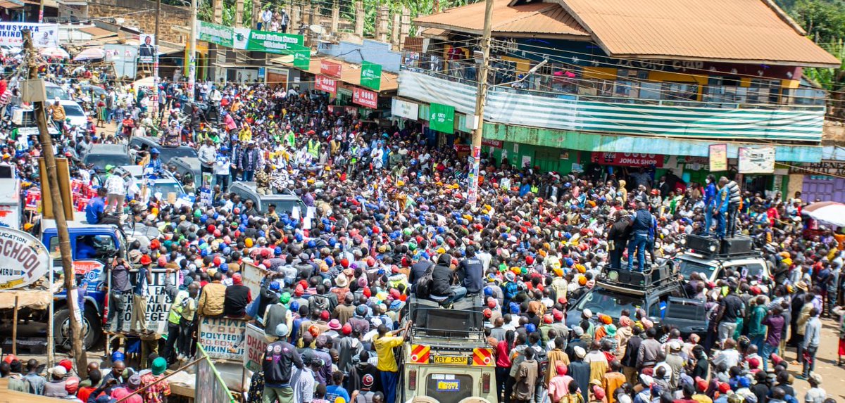 MarthaKarua's tweet photo. Andù ya Meru; muugeni! 

The winds of change have swept over Meru County.

Led by captain @RailaOdinga, our promise is to promote growth of trade in the county under the agenda of One County, One Product. 

Mikinduri, pamoja #Inawezekana https://t.co/Y6gfhzHGzF