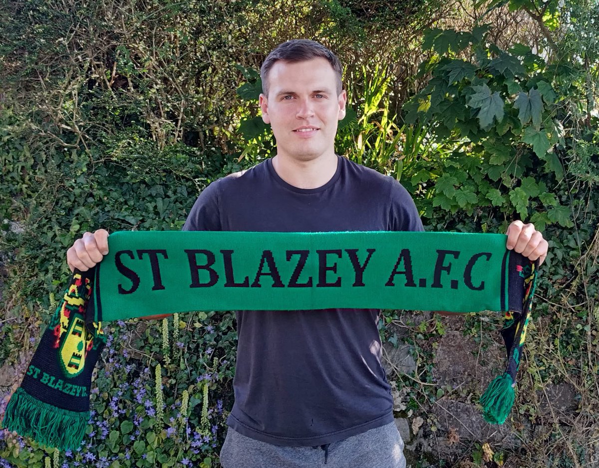 StBlazeyAFC's tweet photo. TRANSFER NEWS ✍️ - 

We are delighted to welcome the addition of Gino Garside. Ryan describes him as ‘one of the most talented midfielders around’ and we’re pleased to have him on board for next season. 

💚🖤 https://t.co/dKQtaO7Om7