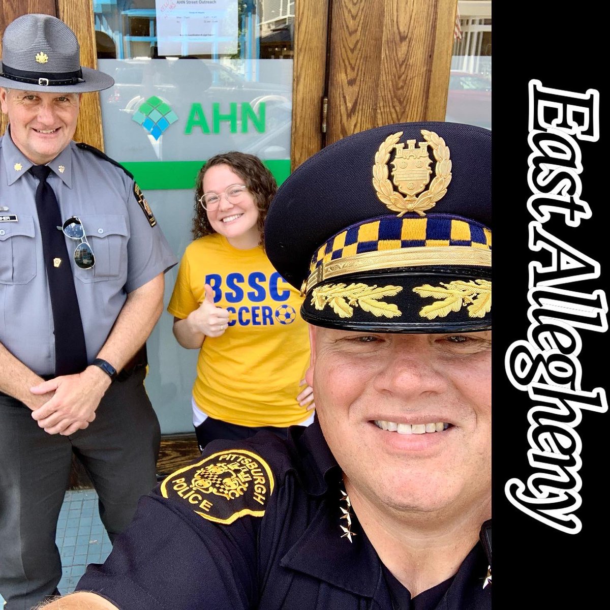 SESchubert412's tweet photo. Thank you to @PAStatePolice Major Fisher for walking a beat with me at East Allegheny this week. We talked about policing &amp; met a lot of people along the way. We value our long-standing friendship &amp; partnership with the PSP. Relational policing in action! @PghPolice https://t.co/Ivio9A05FR